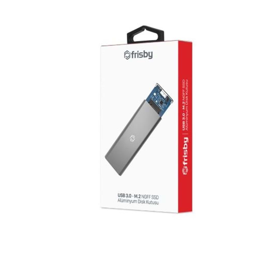 Frisby FHC-M2310 USB 3.0 - M.2 NGFF SSD Alüminyum Disk Kutusu