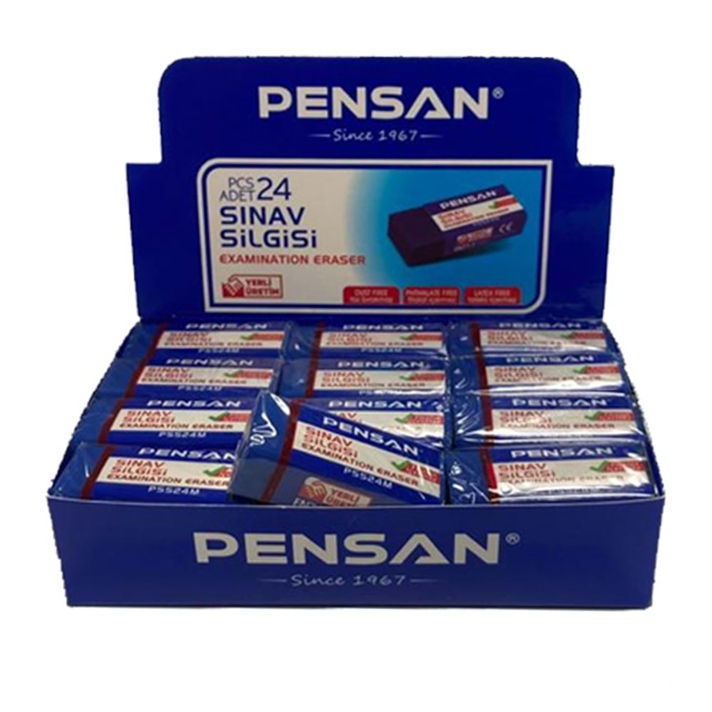 Pensan Sınav Silgisi Mavi PSS-24M (1 Adet)