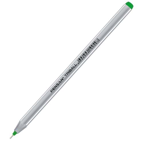 Pensan Tükenmez Kalem Triball 1.0 mm Bilye Uç Yeşil 1003 (1 Adet)