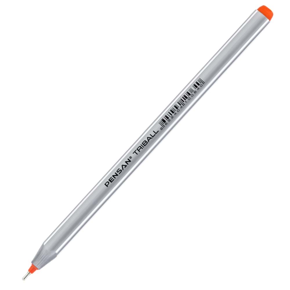 Pensan Tükenmez Kalem Triball 1.0 MM Bilye Uç Turuncu 1003 (1 Adet)