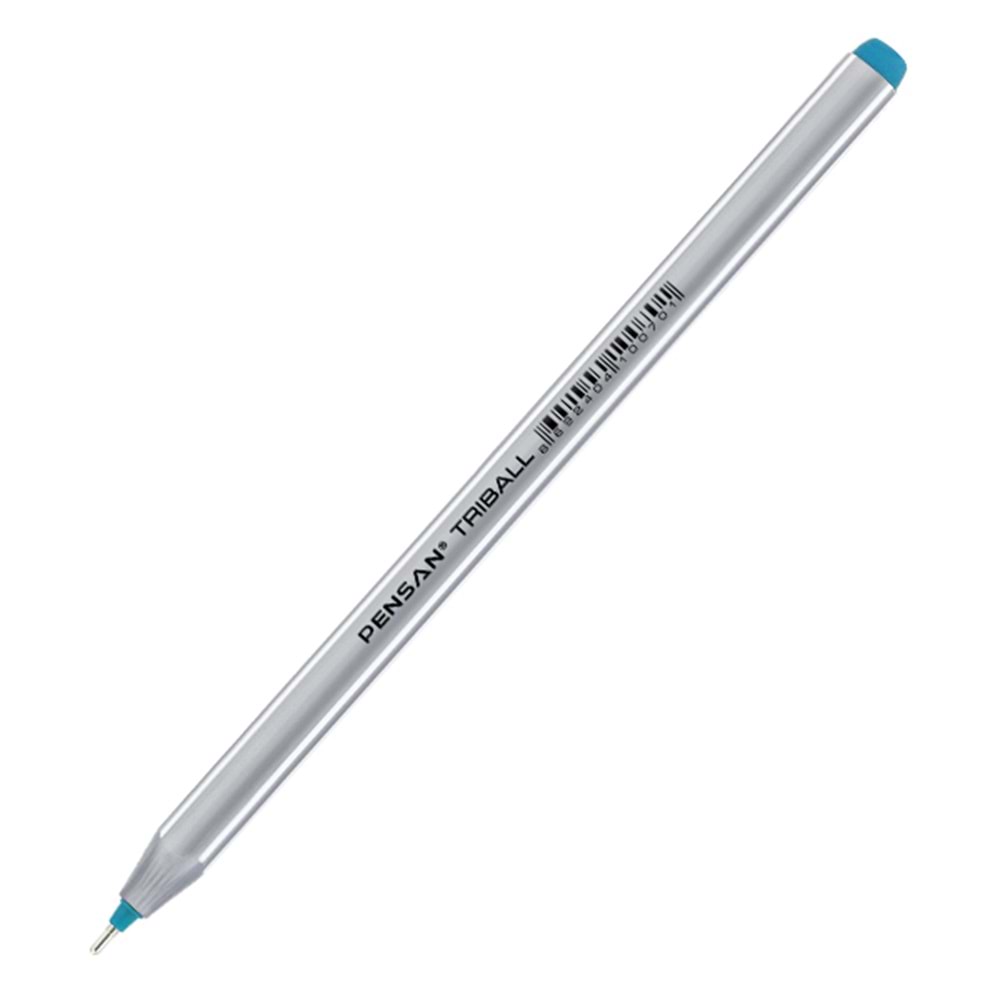 Pensan Tükenmez Kalem Triball 1.0 MM Bilye Uç Mavi Yeşil 1003 (1 Adet)