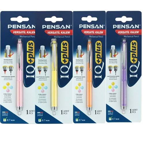 Pensan Versatil kalem IQ Plus 0.5 MM Tekli Blisterli