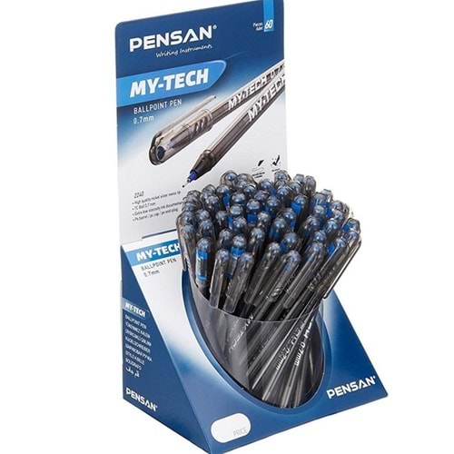 Pensan Tükenmez Kalem My-Tech 1.0 mm Mavi 2250 (1 Adet)