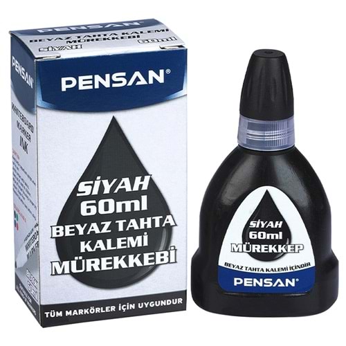 Pensan Tahta Kalemi Mürekkebi Siyah 100 ML 4009 (1 Adet)