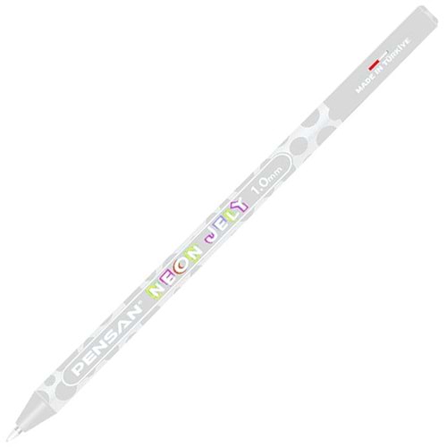 Pensan Jel Kalem Jely 1.0 MM Neon Beyaz 2801 (1 Adet)