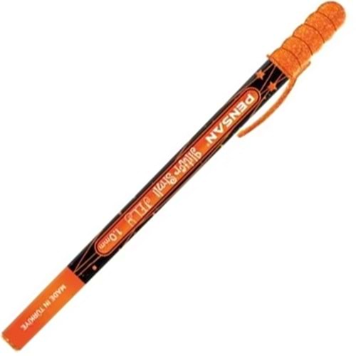 Pensan Jel Kalem Jely 1.0 MM Glıtter Simli Oranj 2800 (1 Adet)