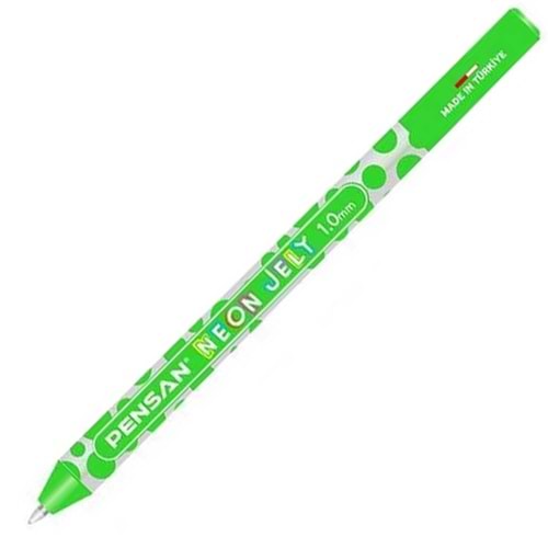 Pensan Jel Kalem Jely 1.0 MM Neon Yeşil 2801 (1 Adet)