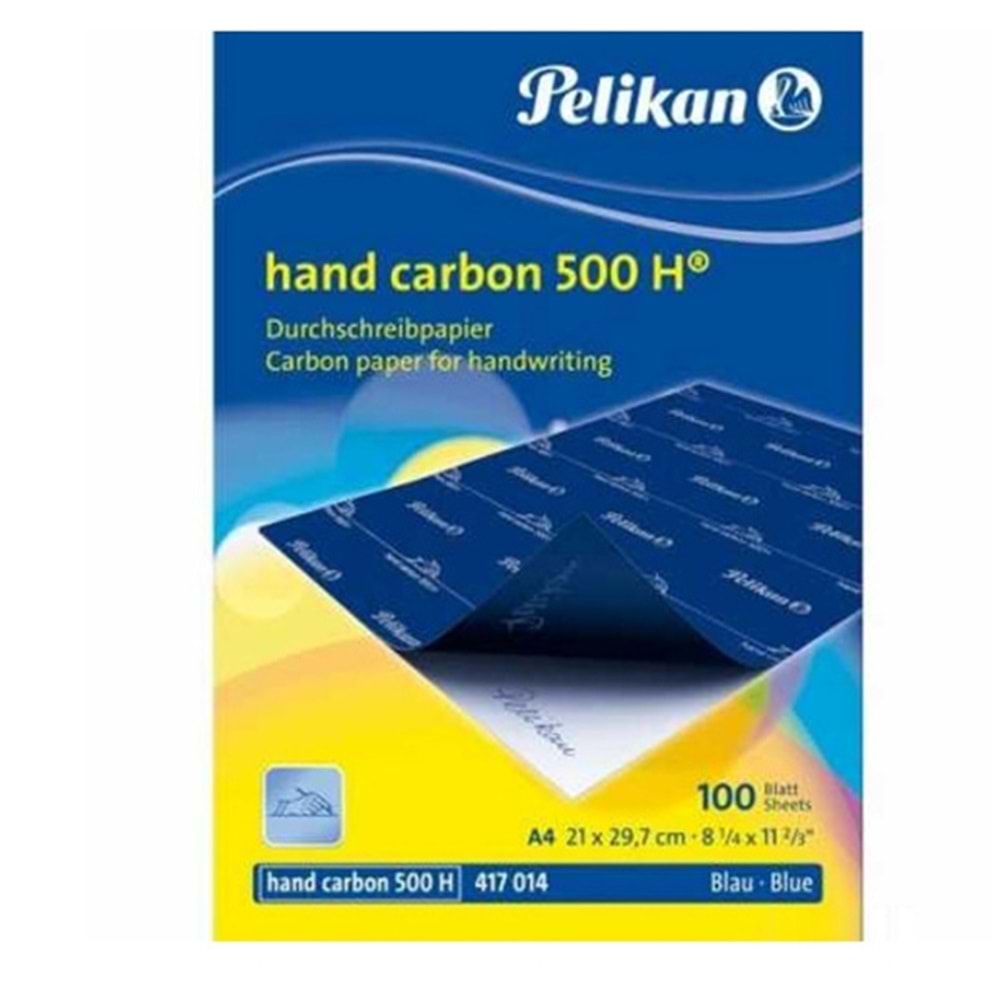Pelikan Karbon Kağıdı A4 Mavi 500 H (1 Adet)