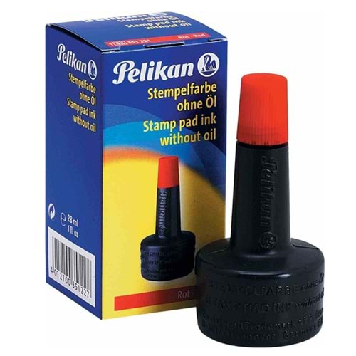 Pelikan Istampa Mürekkebi 28 ML Kırmızı 351221