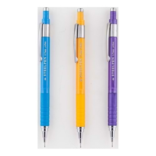 Steel Pen Tükenmez Kalem 0.7 mm Canlı Renkler 340V (1 Adet)
