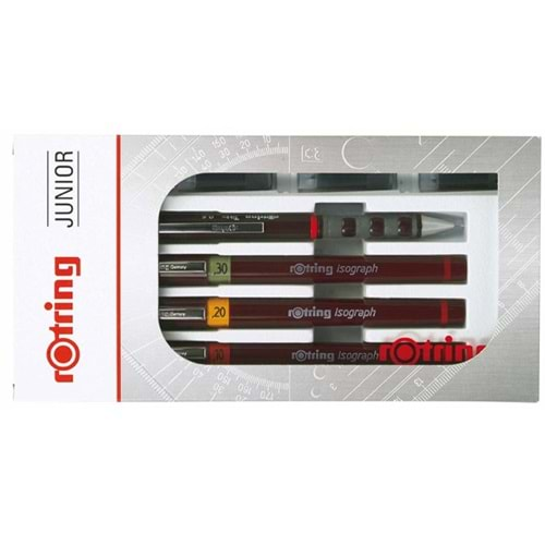 Rotring Rapido Kalemi Junior Set 3+1 0.2-0.3-0.5 MM S0699320