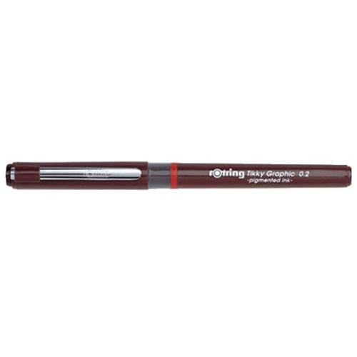 Rotring Çizim Kalemi Grafik Tikky 0.2 1904752