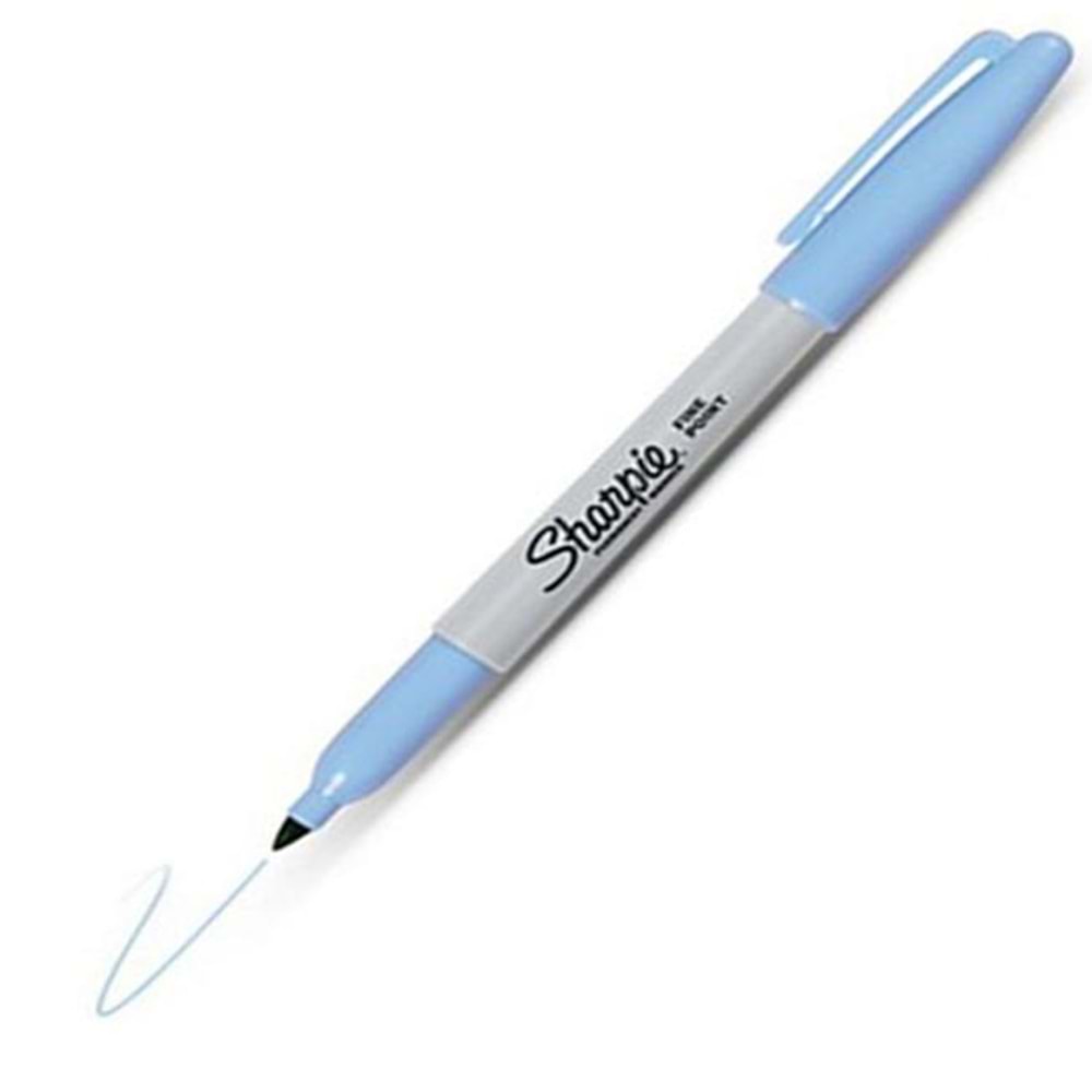 Sharpie Markör Permanent Fine Açık Mavi 1785163 (1 Adet)