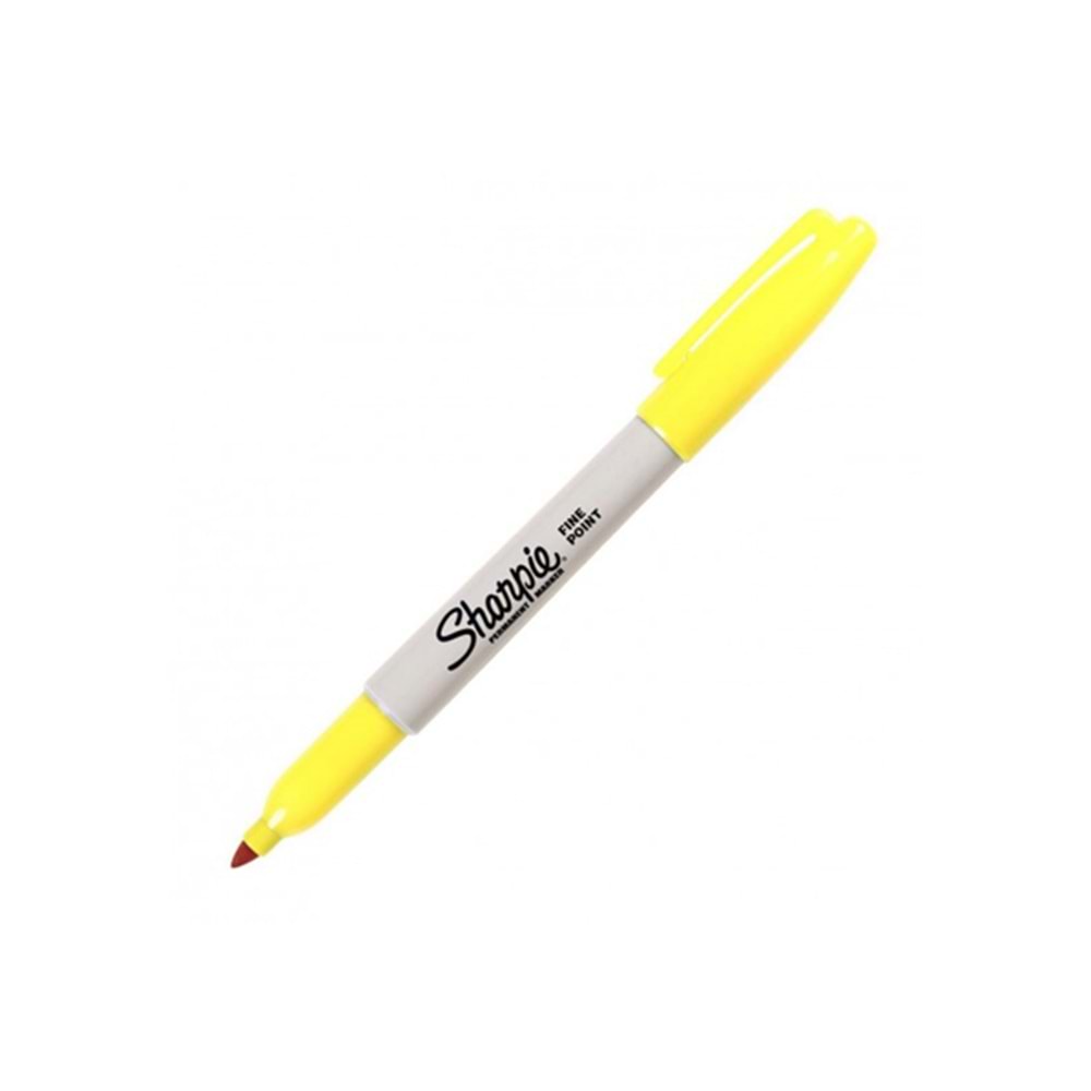Sharpie Markör Permanent Fine Koyu Sarı 1836460 (1 Adet)