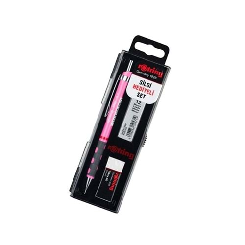 Rotring Okul Seti Versatil+Min Silgi Hediyeli 0.7 MM Fosforlu Pembe RO-KK07-07FP