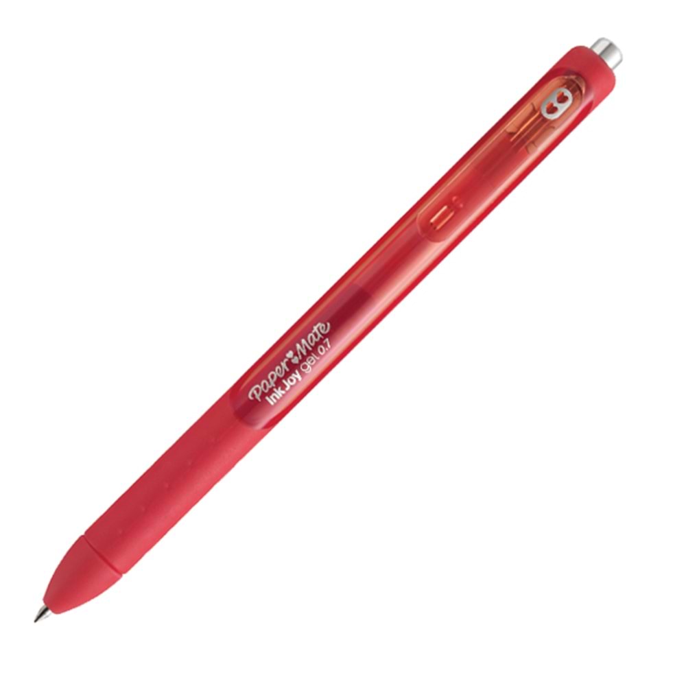 Paper Mate Jel Kalem inkjoy Gel Üstten Basmalı Kırmızı (1 Adet)