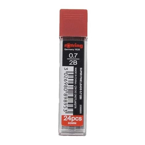 Rotring Min Super Polymer 2B 0.7 MM 2089895 (1 Adet)