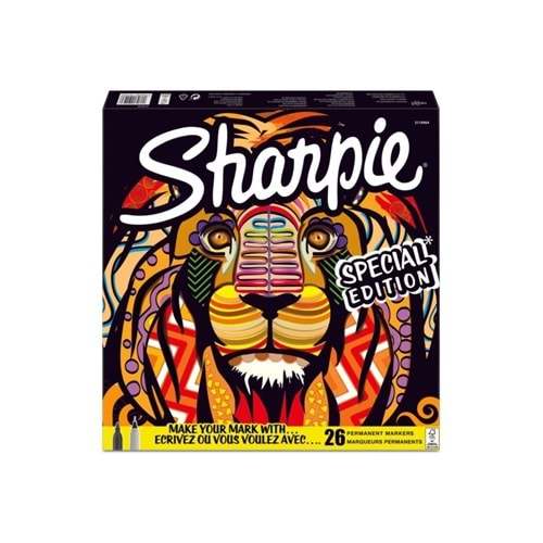 Sharpie Fine Permanent Markör 26 Lı Aslan 2110123