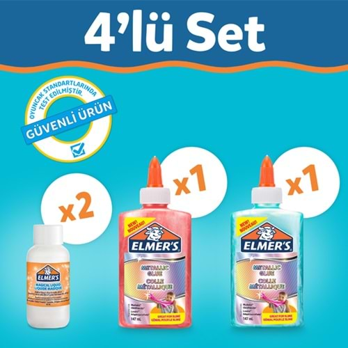 Elmers Metalik Slime Kit 2109483