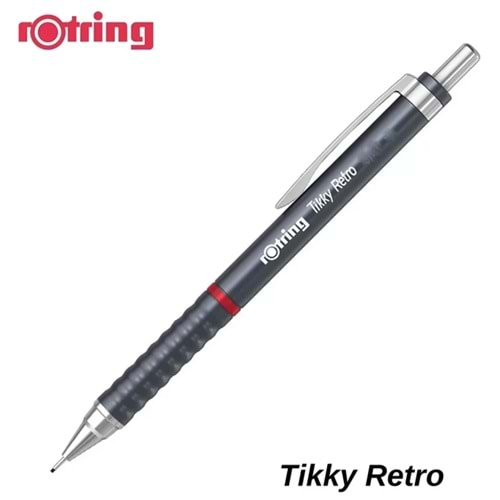 Rotring Versatil Kalem Tıkky Retro Metalik Gri 0.5 MM 2202567