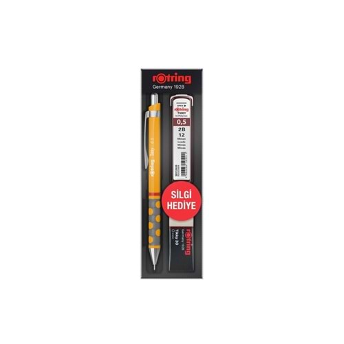 Rotring Okul Seti Tikky Rd 0.5+Min Silgi Hediyeli Mango Turuncu