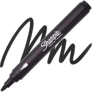 Sharpie Markör Akrilik Yuvarlak Uç Siyah Sh-2218123 (1 Adet)