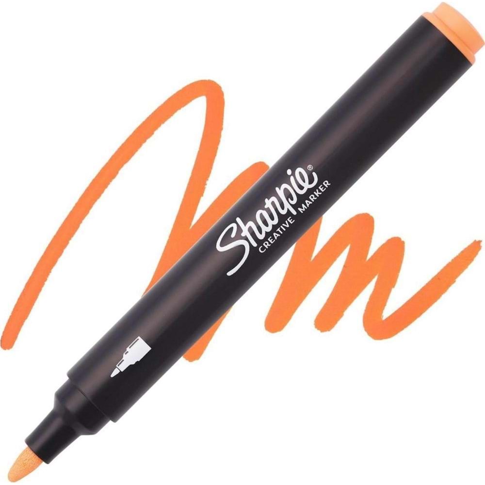 Sharpie Markör Akrilik Yuvarlak Uç Turuncu Sh-2218122 (1 Adet)