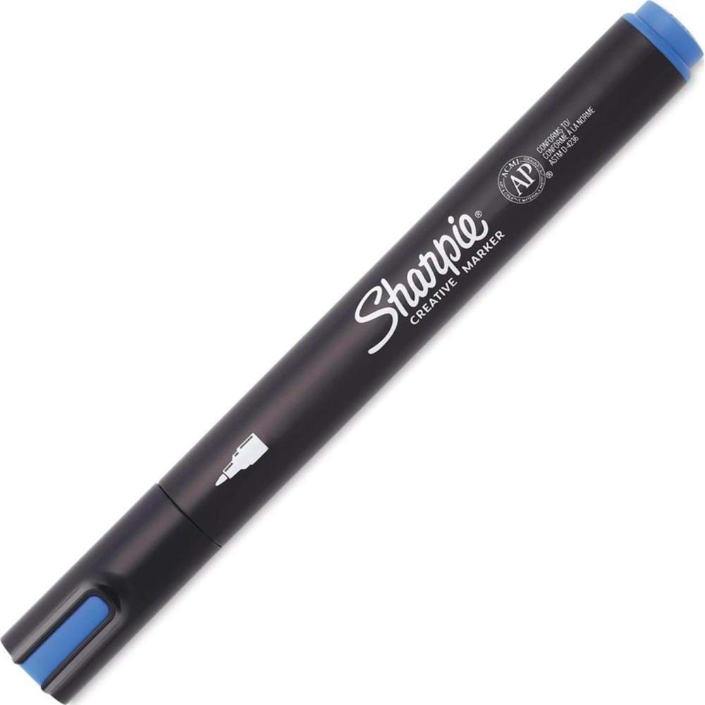 Sharpie Markör Akrilik Yuvarlak Uç Mavi Sh-2218115 (1 Adet)