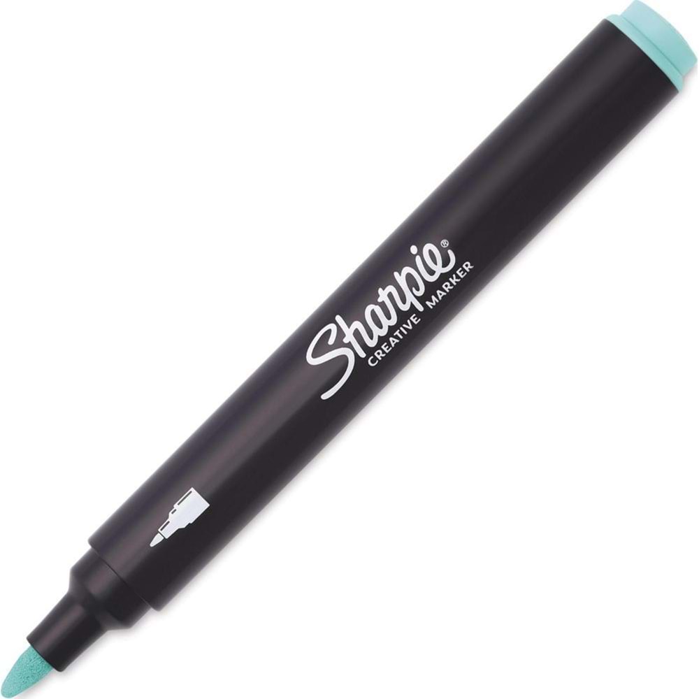 Sharpie Markör Akrilik Yuvarlak Uç Göl Yeşili Sh-2218070 (1 Adet)