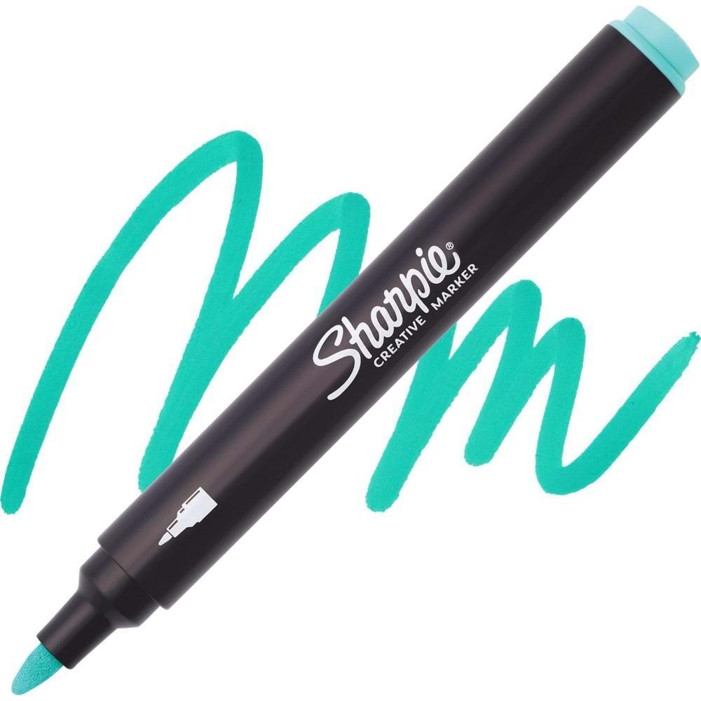 Sharpie Markör Akrilik Yuvarlak Uç Göl Yeşili Sh-2218070 (1 Adet)