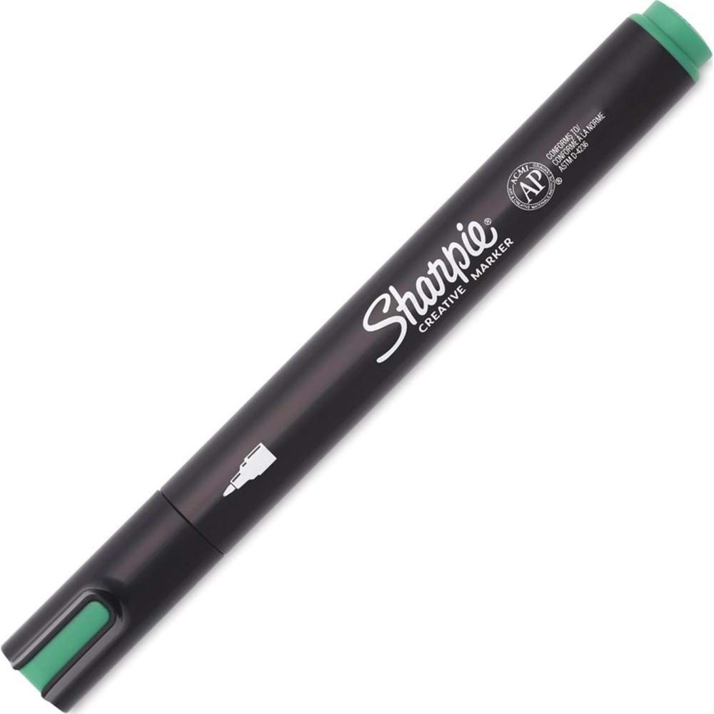Sharpie Markör Akrilik Yuvarlak Uç Yeşil Sh-2218066 (1 Adet)