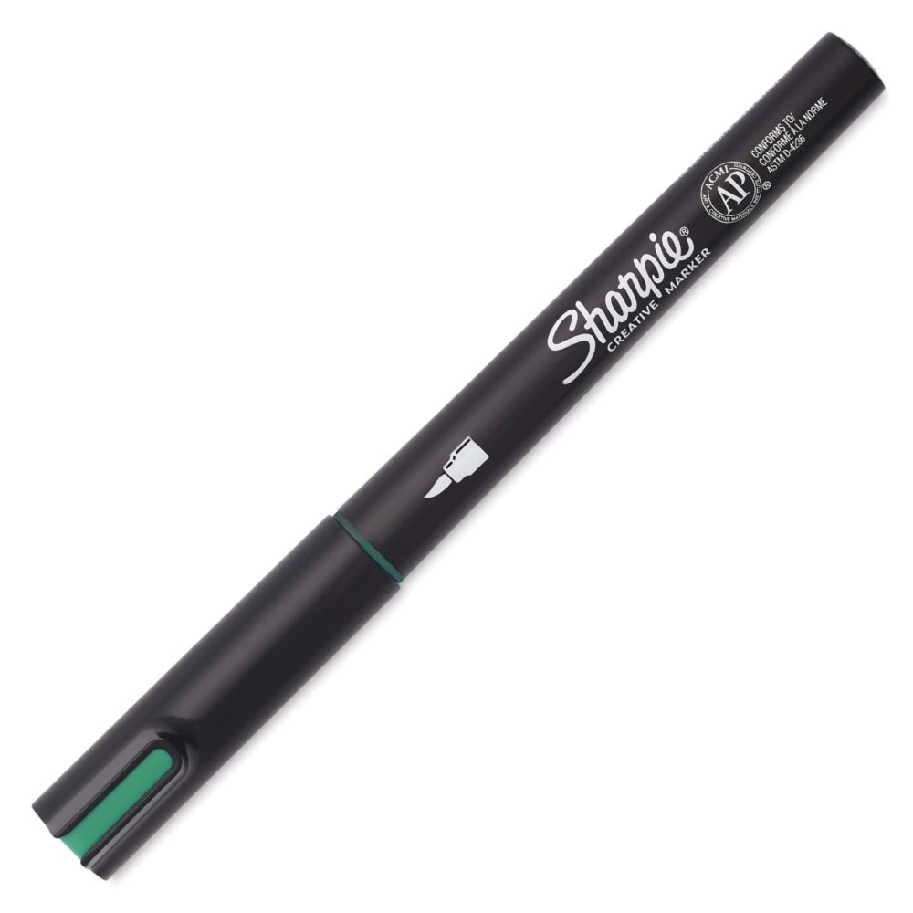 Sharpie Akrilik Markör Fırça Uç Yeşil Sh-2218068