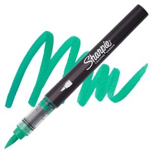 Sharpie Akrilik Markör Fırça Uç Yeşil Sh-2218068