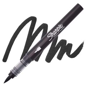 Sharpie Akrilik Markör Fırça Uç Siyah Sh-2218069