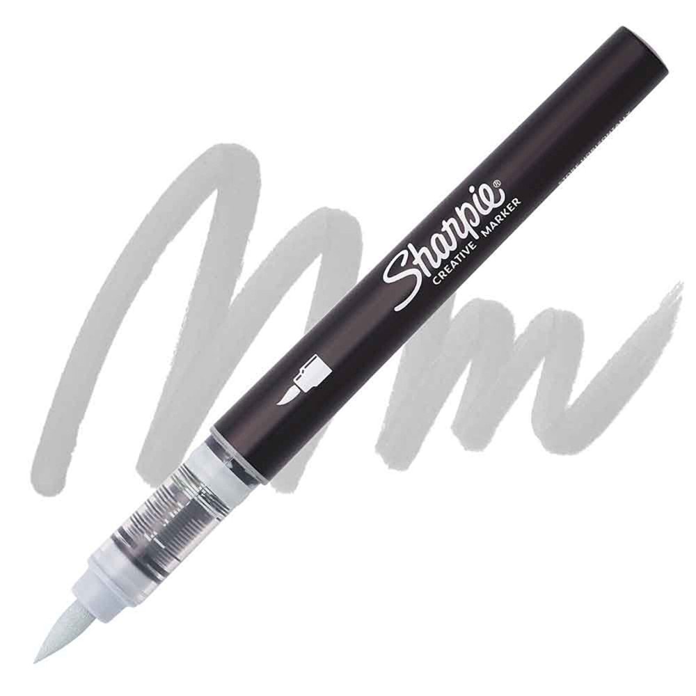 Sharpie Akrilik Markör Fırça Uç Açık Gri Sh-2218120