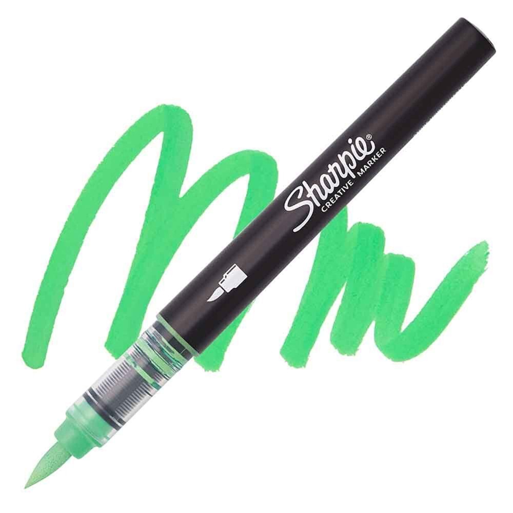 Sharpie Akrilik Markör Fırça Uç Zümrüt Yeşili Sh-2218124