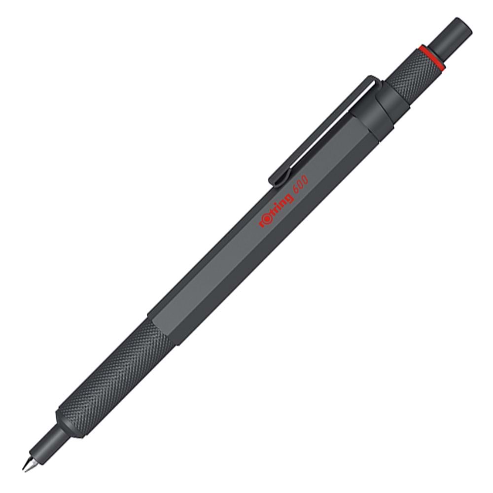 Rotring 600 Tükenmez Kalem Gri Ro-2204408