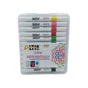 Altis Markör Akrilik Kalemi 12 Renk 6461