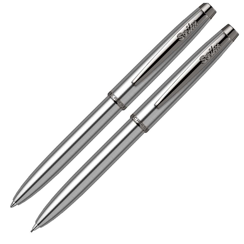 Scrikss Takım Kalem Tükenmez+Versatil Prestige Kristal Kutu 108M