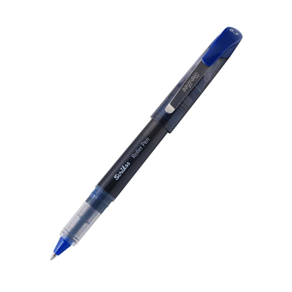 Scrikss Roller Kalem Office Bilye Uç 0.7 MM Mavi 12 Lİ SR-68