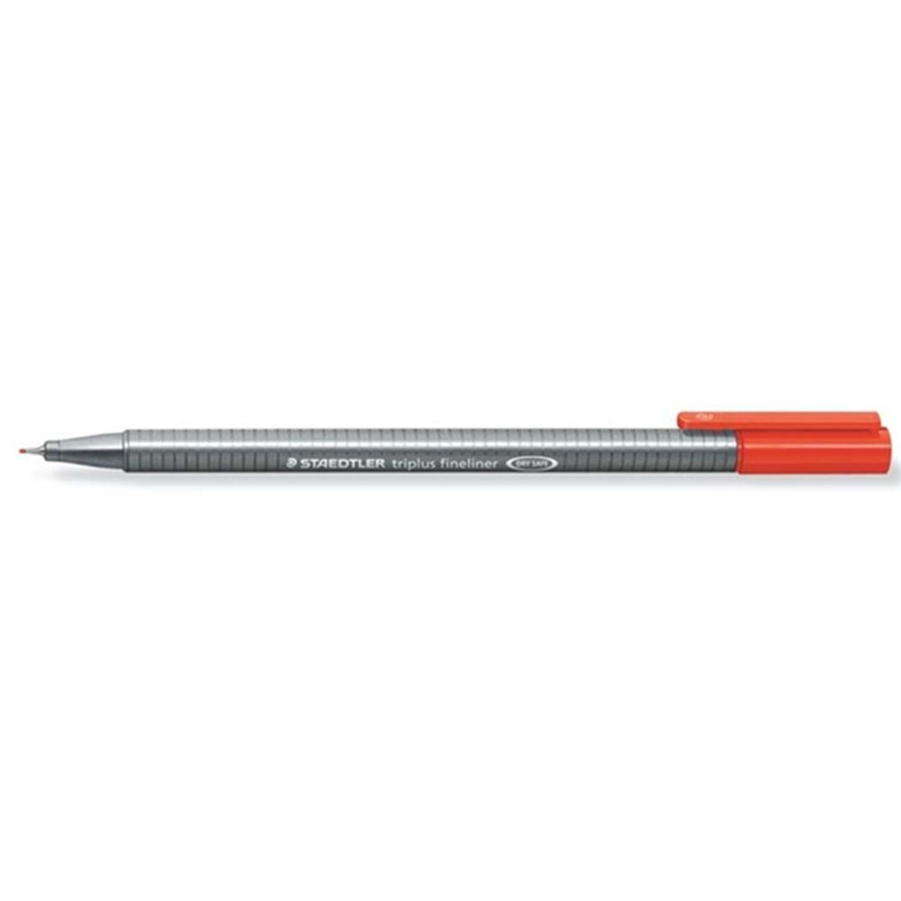 Staedtler Fineliner Triplus Üçgen 0.3 MM Kırmızı 334-2 (1 Adet)