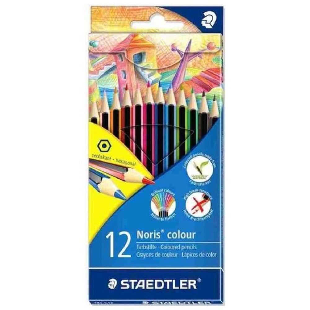 Staedtler Kuru Boya Norıs Color 12 Lİ 185 C12