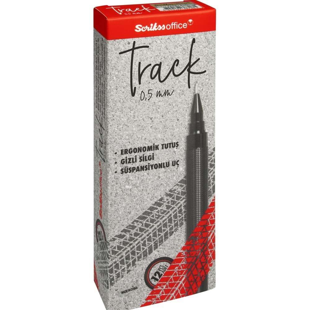 Scrikss Versatil Kalem Track 0.5 MM Mavi 12 Li