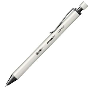 Scrikss Versatil Kalem Icon-x Metal 0.5 MM Beyaz 12 Li