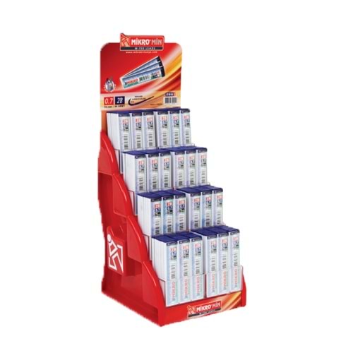 Mikro Min Cetvelli 0.7 mm 2B M-750 (1 Adet)
