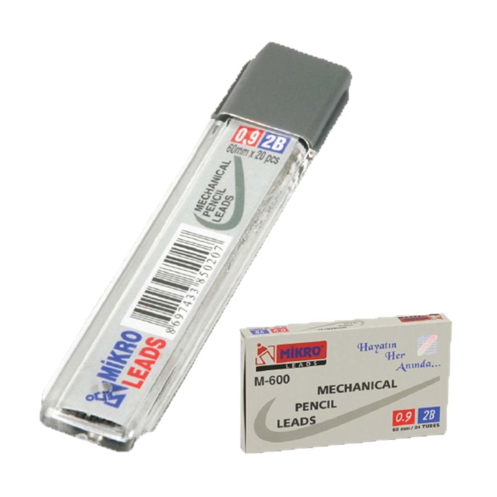 Mikro Min Leads 2B 60 MM 0.9 MM M-600 (1 Adet)