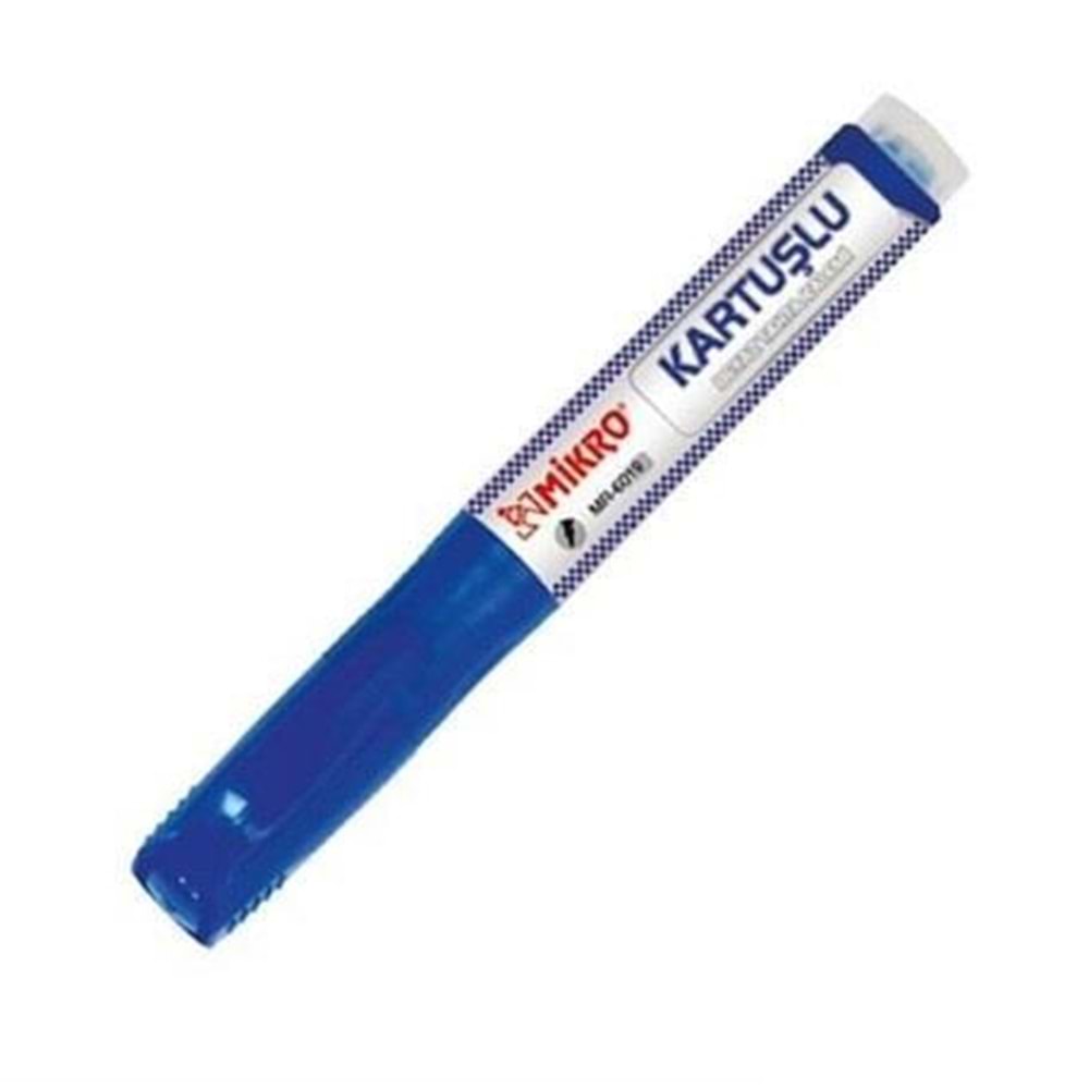 Mikro Tahta Kalemi Kartuşlu Mavi MR-6019 (1 Adet)