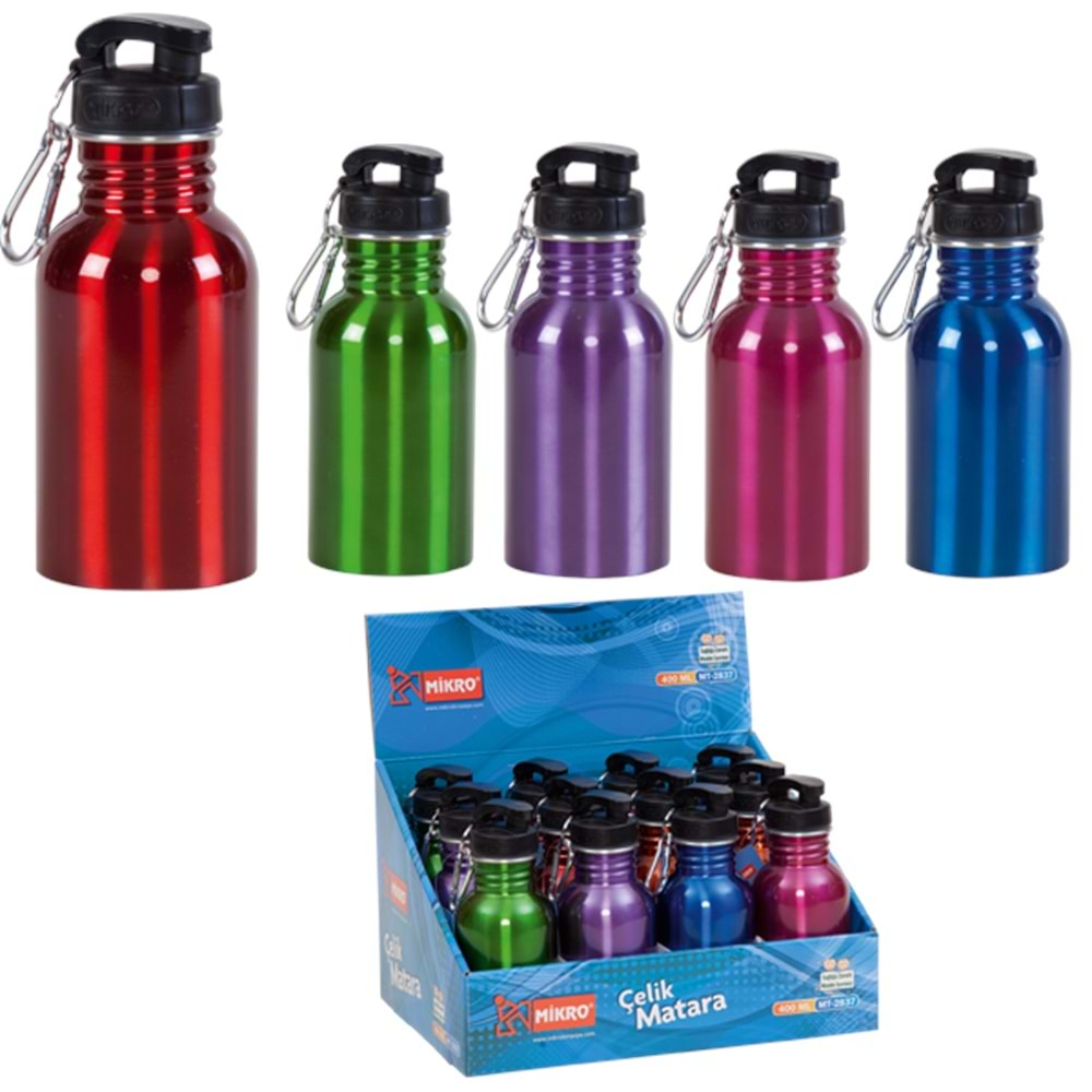 Mikro Matara Çelik 400 ML 2837