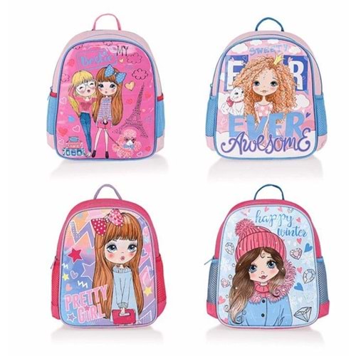 Mikro Anaokul Çantası Kız Mb-143