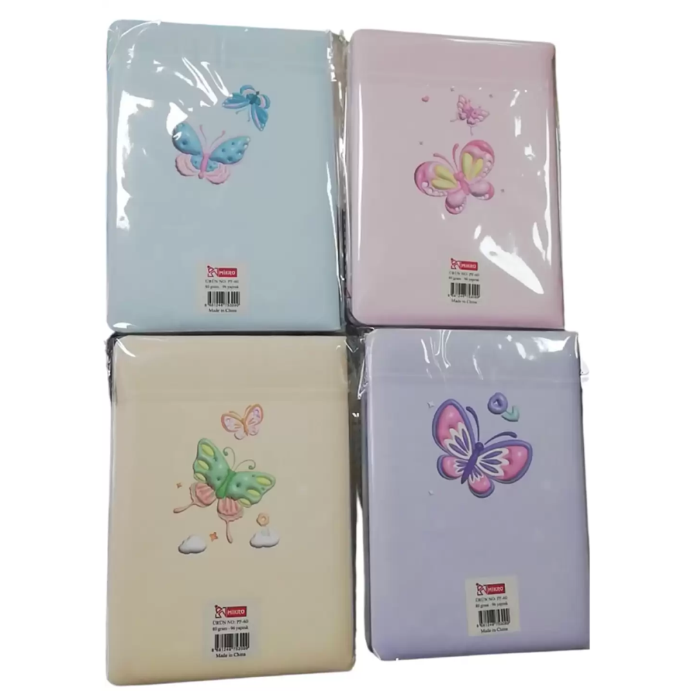 Mikro Not Defteri Puffy Butterflys Pf-60